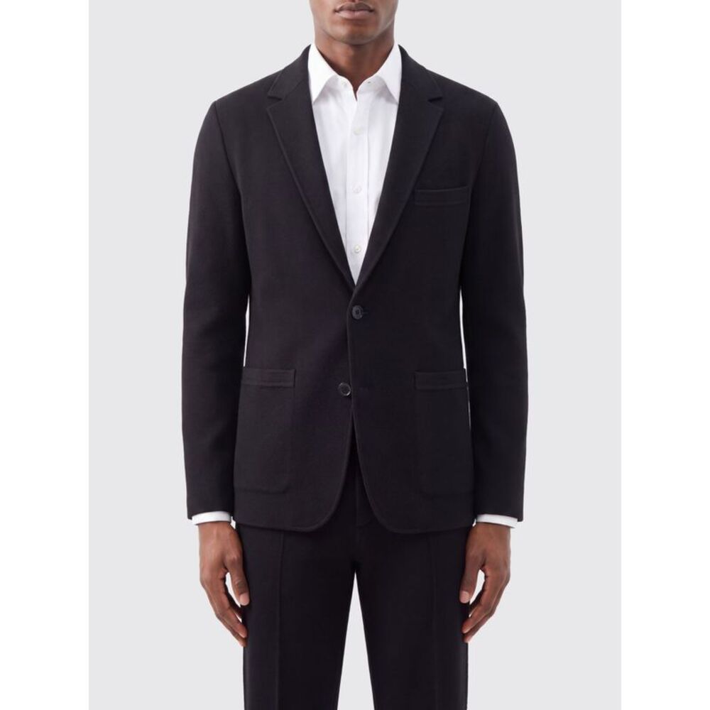 Tom Ford Men Tom Ford Double-Breasted Virgin Wool Blazer With Patch Pockets